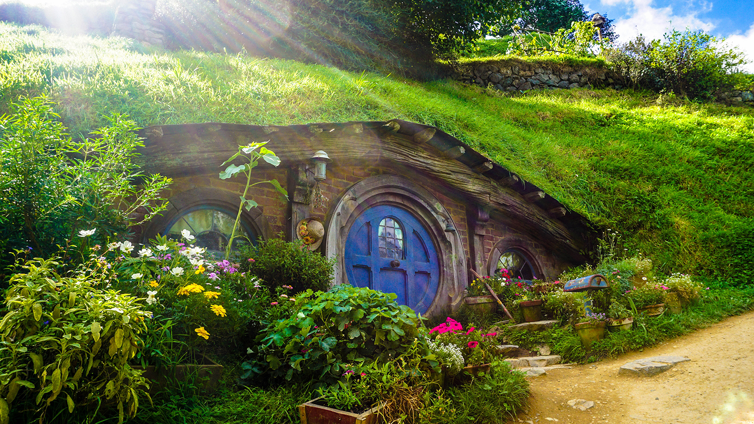 Hobbiton Village in New Zealand