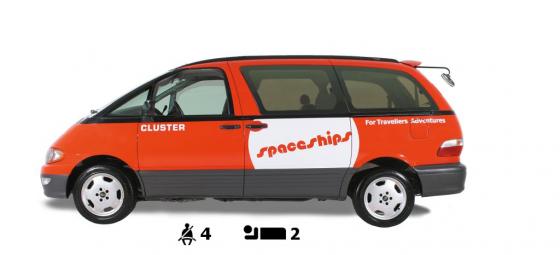 Spaceship Alpha 1 - RV Rental Sydney - Campervan Rental Shop