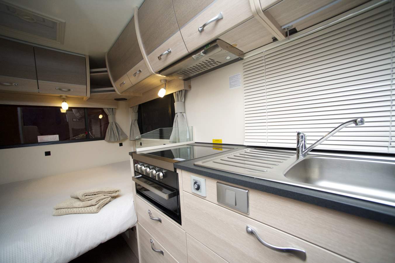 Cruisin Deluxe Interior - RV Rental Adelaide - Campervan Rental Shop