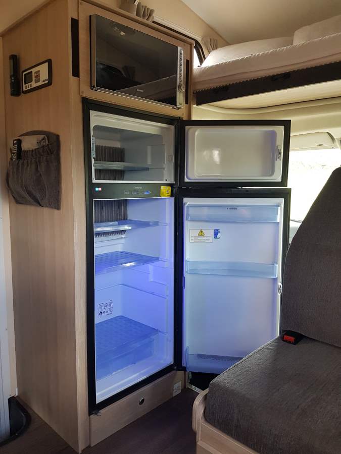 Cruisin Deluxe Fridge - Campervan Hire Newcastle - Campervan Rental Shop