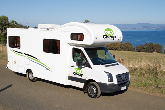 Go Cheap Derwent 6 Berth - RV Rental Sydney - Campervan Rental Shop