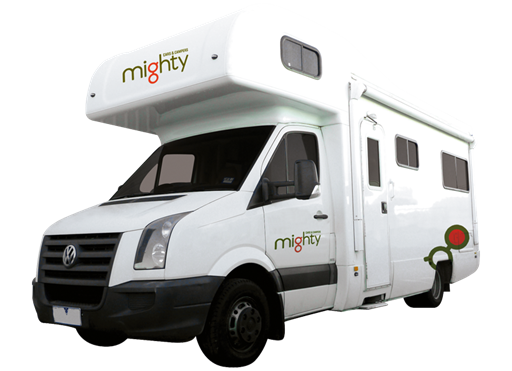 Mighty Big Six 6 Berth - Camper Hire Newcastle - Campervan Rental Shop