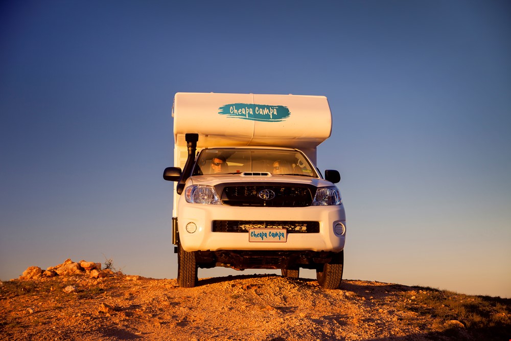 Cheapa 4WD Camper 2 Berth - Camper Hire Newcastle - Campervan Rental Shop