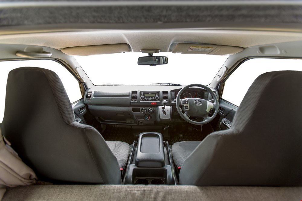 Cheapa Endeavour Front Seat - RV Rental Sydney - Campervan Rental Shop